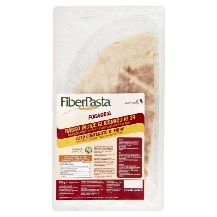 FOCACCIA OHNE HEFE FiberPasta® 250G