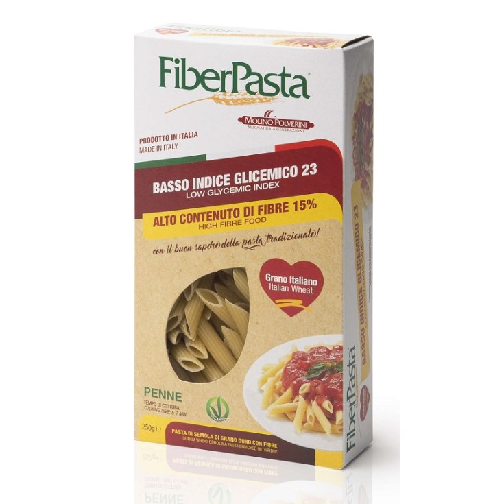 PENNE NIEDRIGER GLYKÄMISCHER INDEX FiberPasta 250g