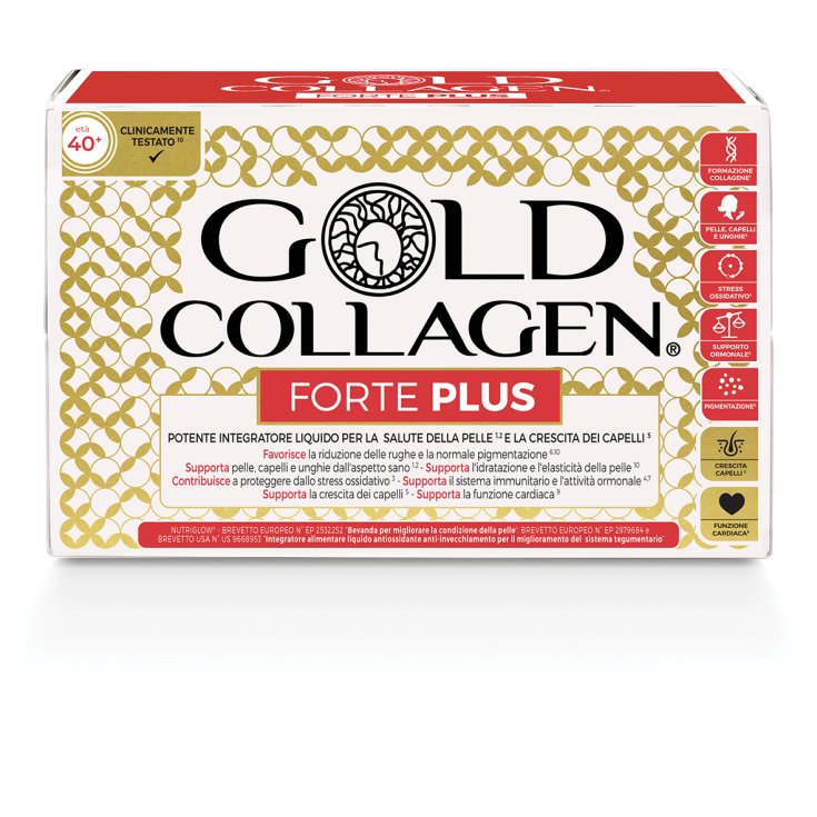 Gold Collagen Forte Plus 10 Fläschchen