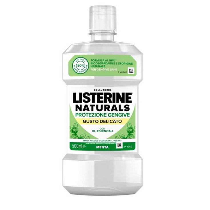 Zahnfleischschutz Listerine Naturals Mundspülung Delicate Taste 500ml