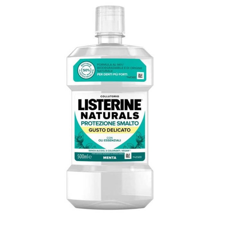 Protection Nagellack Listerine Naturals Mouthwash Delicate Taste 500ml