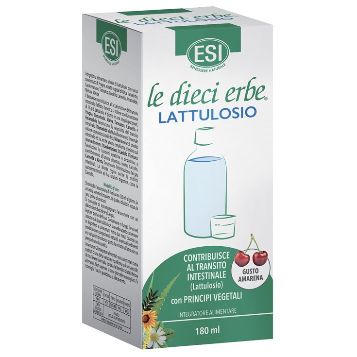 LACTULOSE die zehn Kräuter ESI 180ml