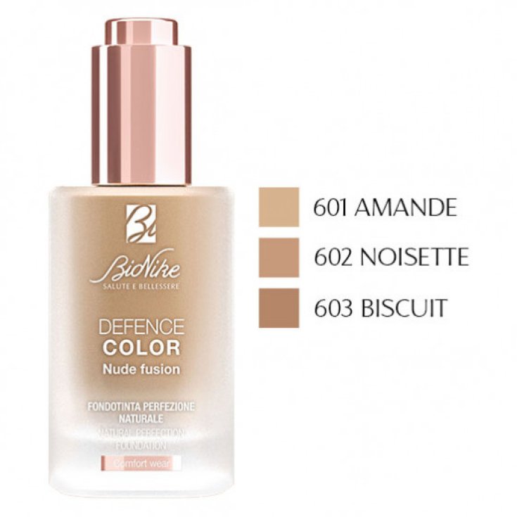 Natural Perfection Foundation Nude Fusion DEFENCE COLOR BioNike 603 Keks 30ml