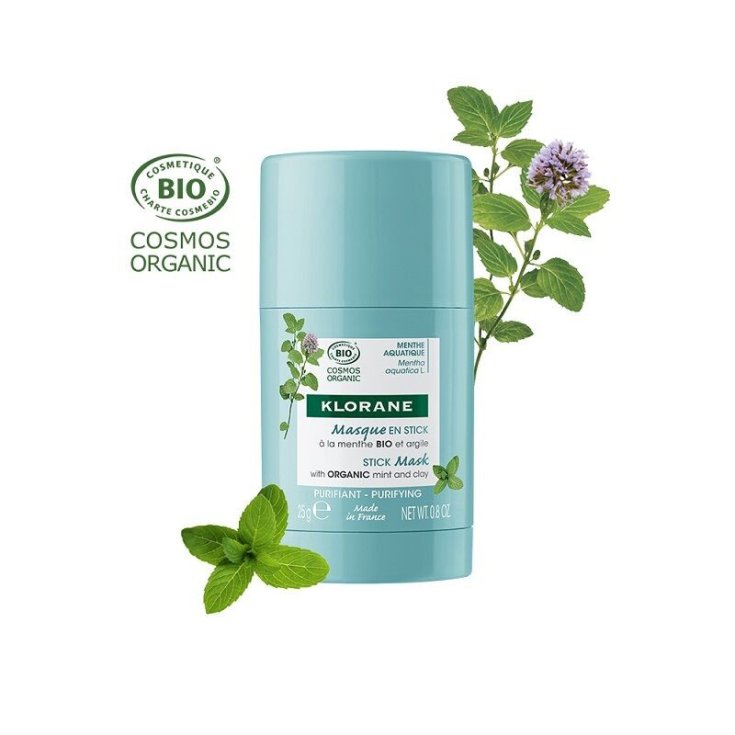 KLORANE Organic Mint and Clay Stick Mask 25g