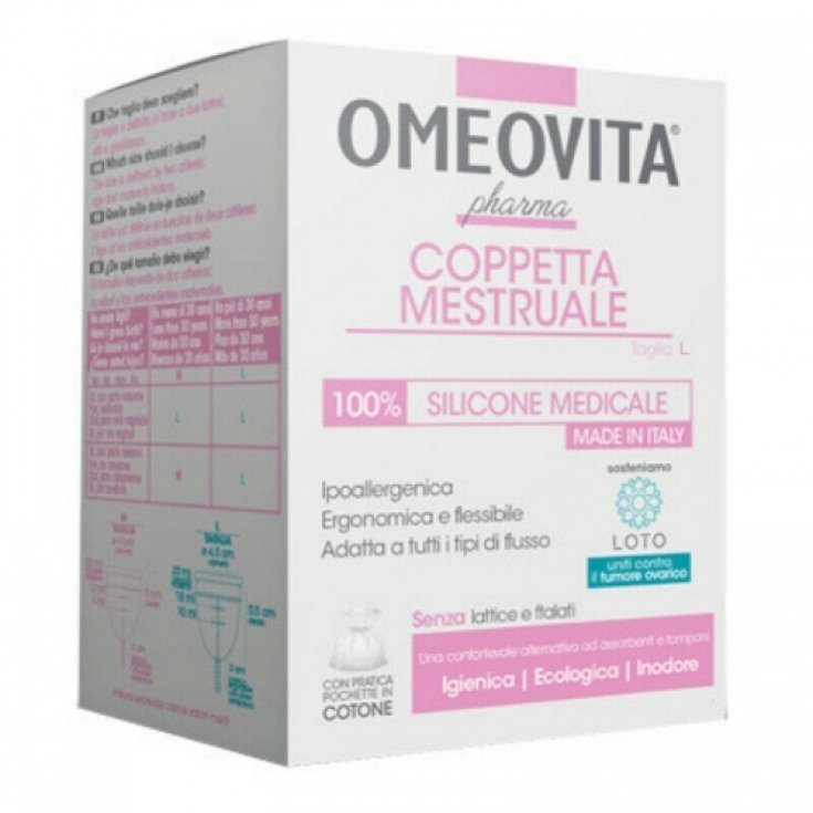 OMEOVITA® Measure L Pharma 1 Menstruationstasse