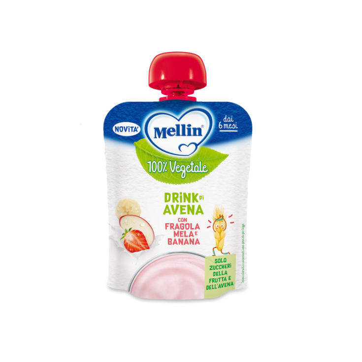 Mellin® Haferdrink mit Erdbeerapfel und Banane 90g