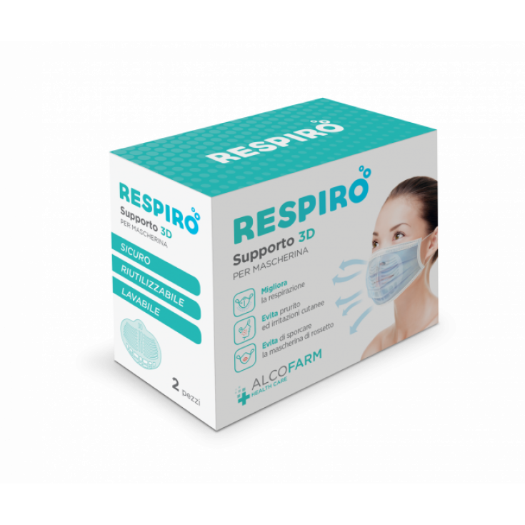 RESPIRO 3D-Unterstützung für ALCAFARM 2-teilige Maske