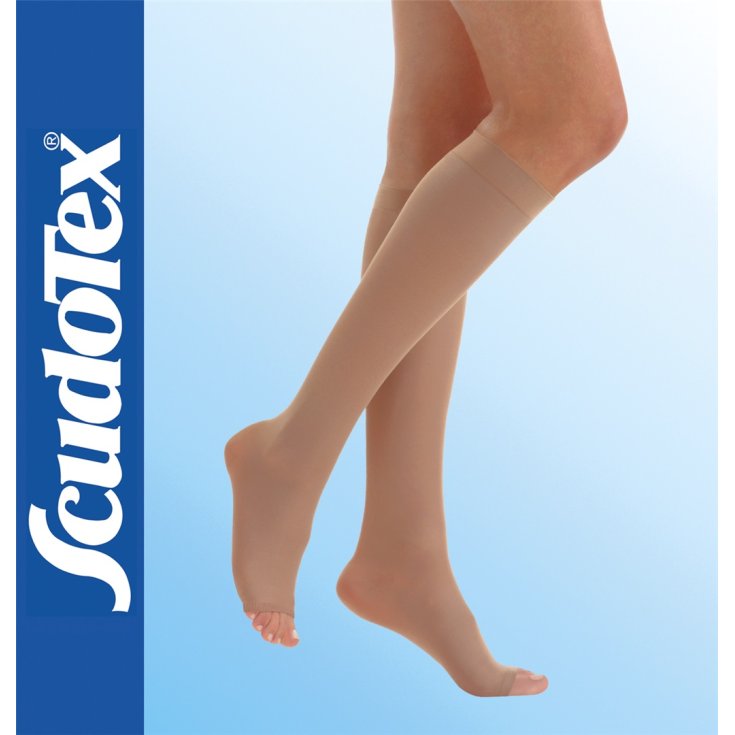 Scudotex K2 Mikrofaser K2 Open Toe Beige Größe 3