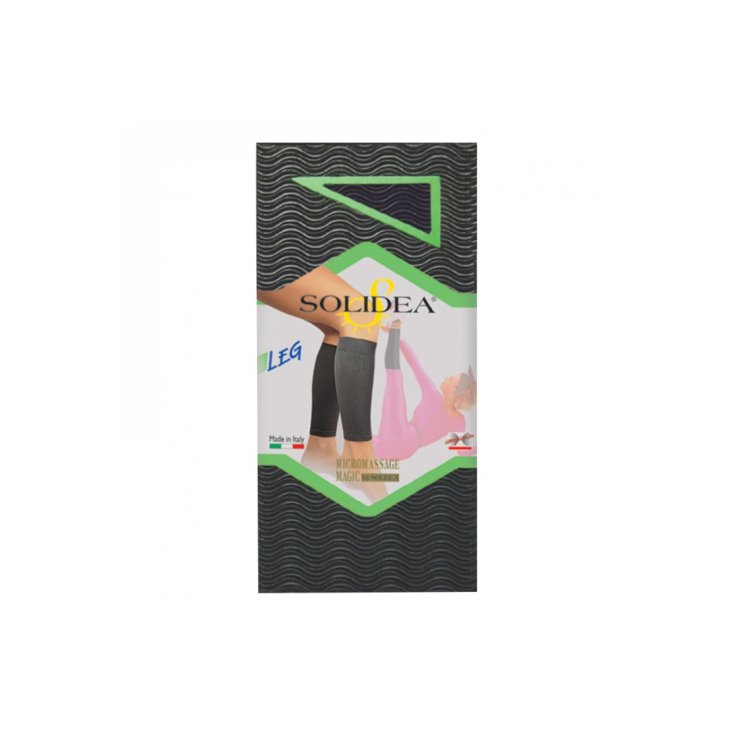 LEG Schwarze Stulpen Gr. M SOLIDEA 1 Paar