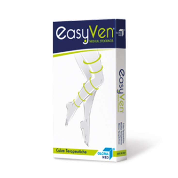 EasyVen GloriaMed Beige Halterlose Strümpfe Größe S Kurz