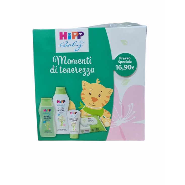 Kit Zärtlichkeitsmomente Erste Monate HiPP Baby 6 Boxen