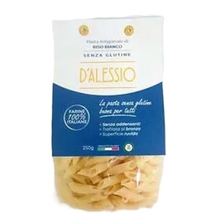 Weißer D'Alessio Reis Penne 250g