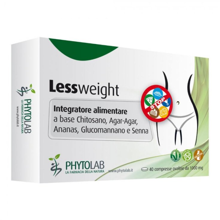 WENIGER GEWICHT PHYTOLAB 40 Tabletten 40g