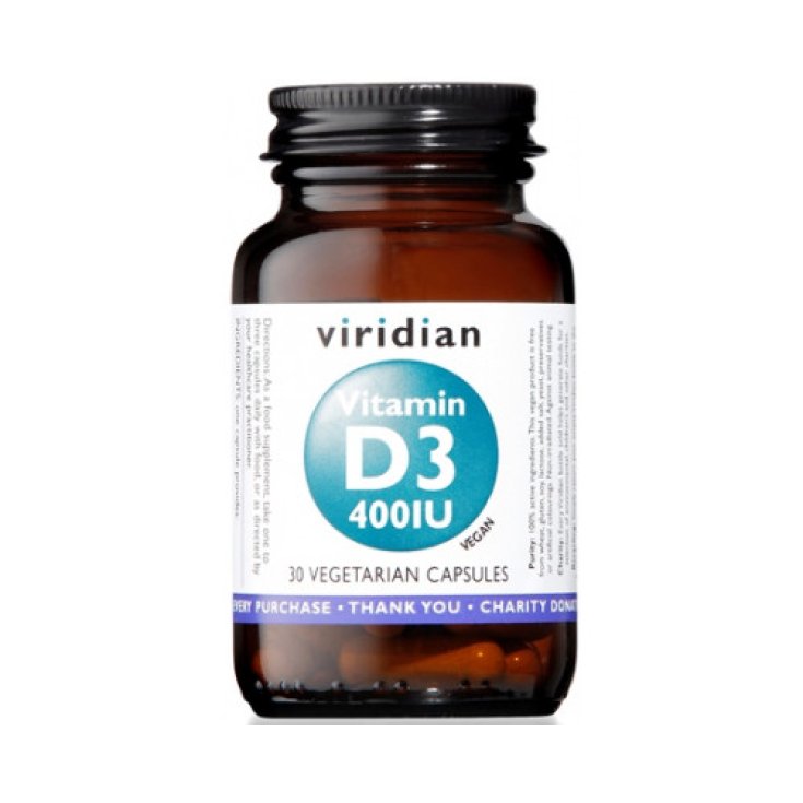Vitamin D3 400 IE Veridian 30 Kapseln
