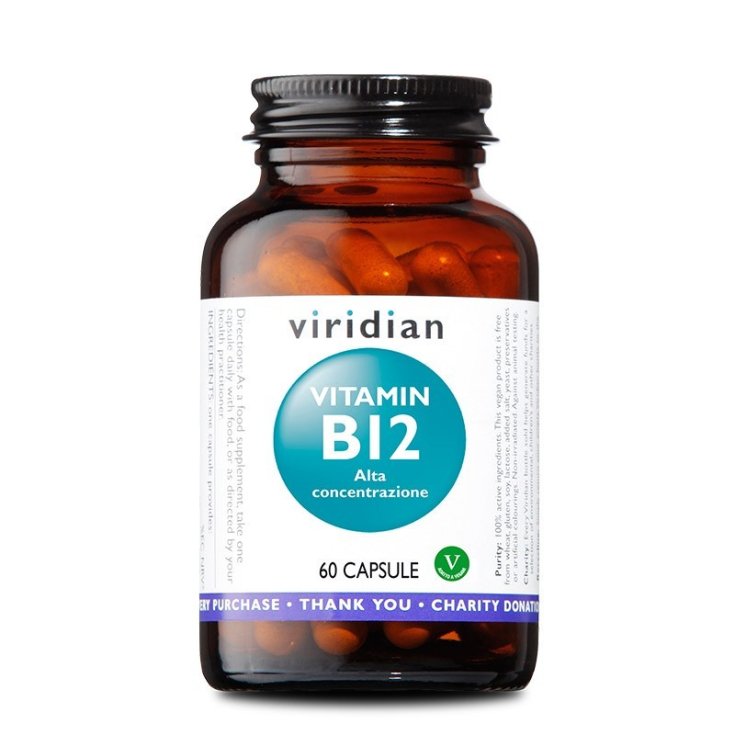 VITAMIN B12 HIGH POTENCY VIRIDIAN von NATUR 60 Kapseln