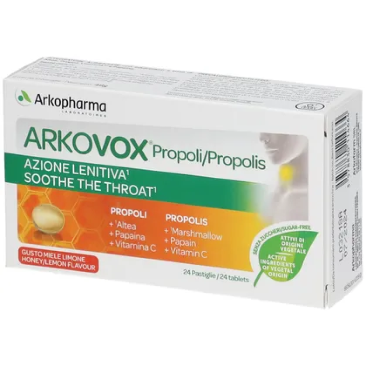 Arkovox Propolis Arkopharma 24 Tabletten Honig Zitrone