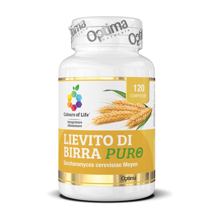 Reine Bierhefe Colors of Life OPTIMA 120 Tabletten