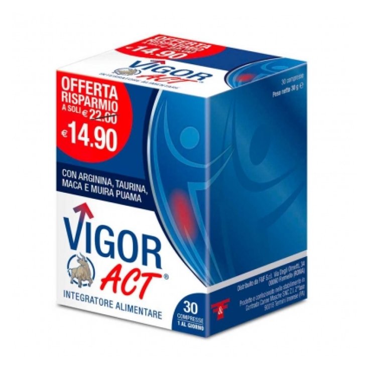 VIGOR ACT F&F 30 Tabletten