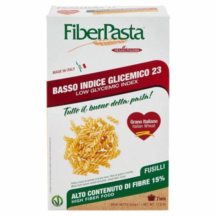 FUSILLI NIEDRIGER GLYKÄMISCHER INDEX FiberPasta 250g