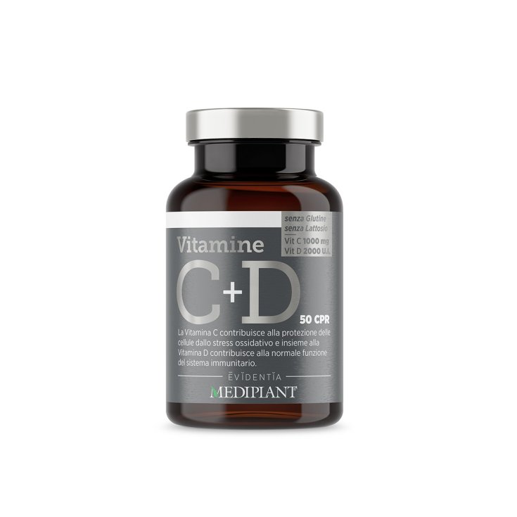 Vitamine C + D Mediplant 50 Tabletten