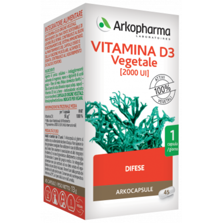 Arkocapsule® Vitamin D3 Arkopharma 45 Kapseln