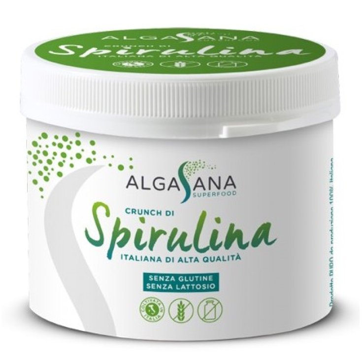 CRUNCH VON SPIRULINA ALGASANA 100G