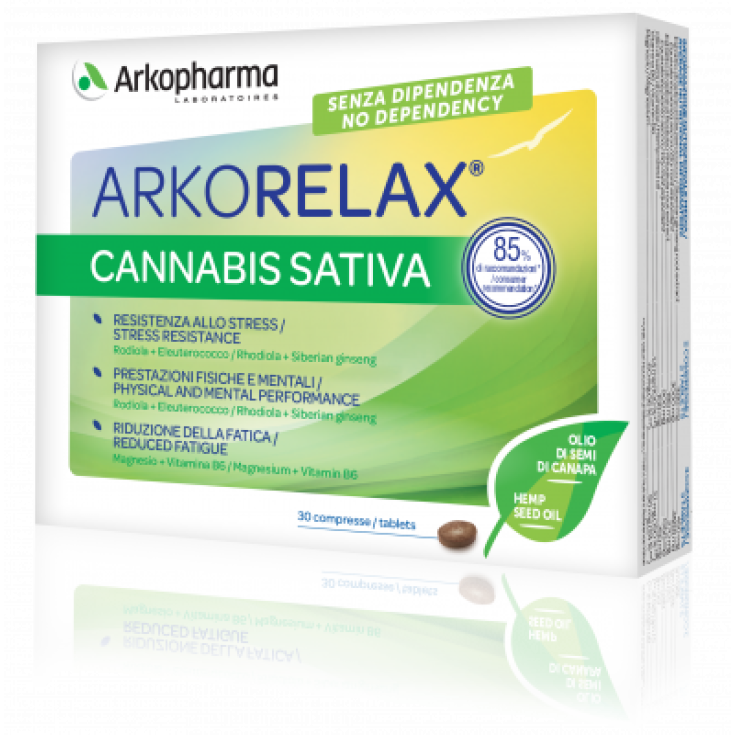 Arkorelax® Cannabis Sativa Arkopharma 30 Tabletten