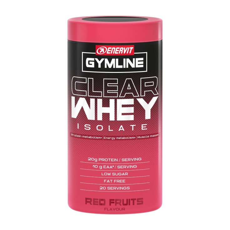 GYMLINE CLEAR WHEY ISOLATE ROTE FRÜCHTE ENERVIT® 480g