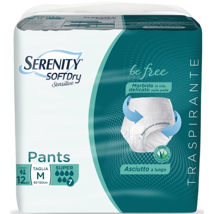 Soft-Dry Sensitive Pants M Super Serenity 12 Stück
