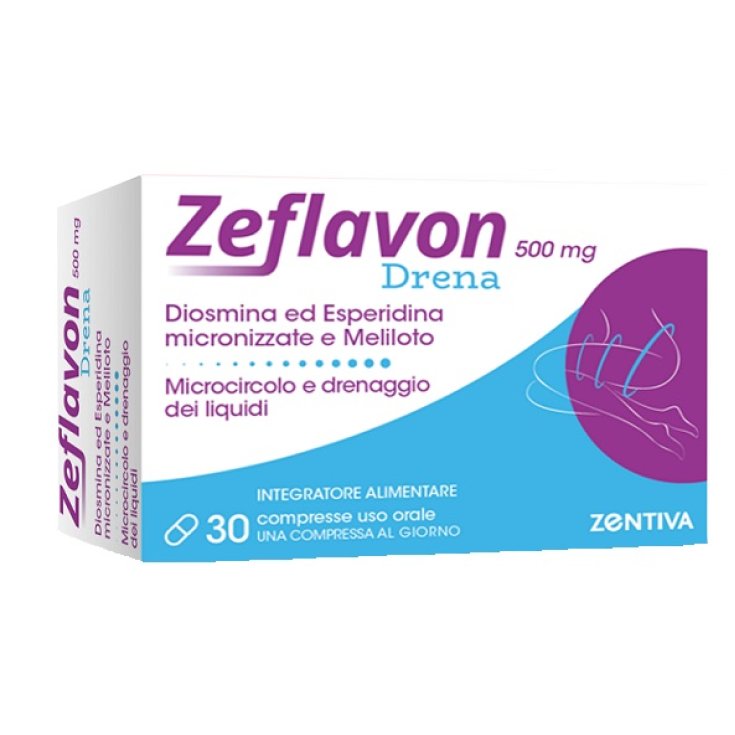 Zeflavon Drena 500 mg Zentiva 30 Tabletten