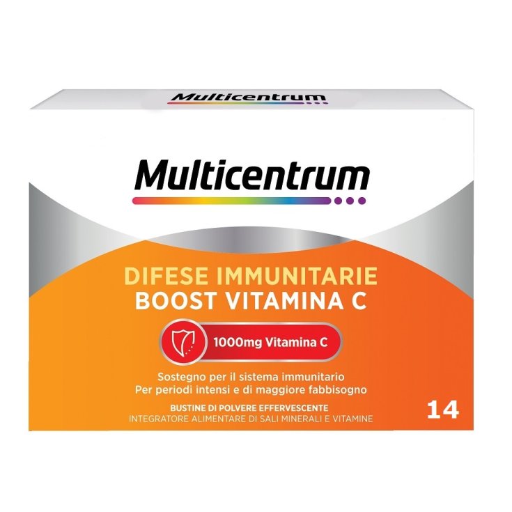 Immunsystem stärken Vitamin C Multicentrum 28 Sachets