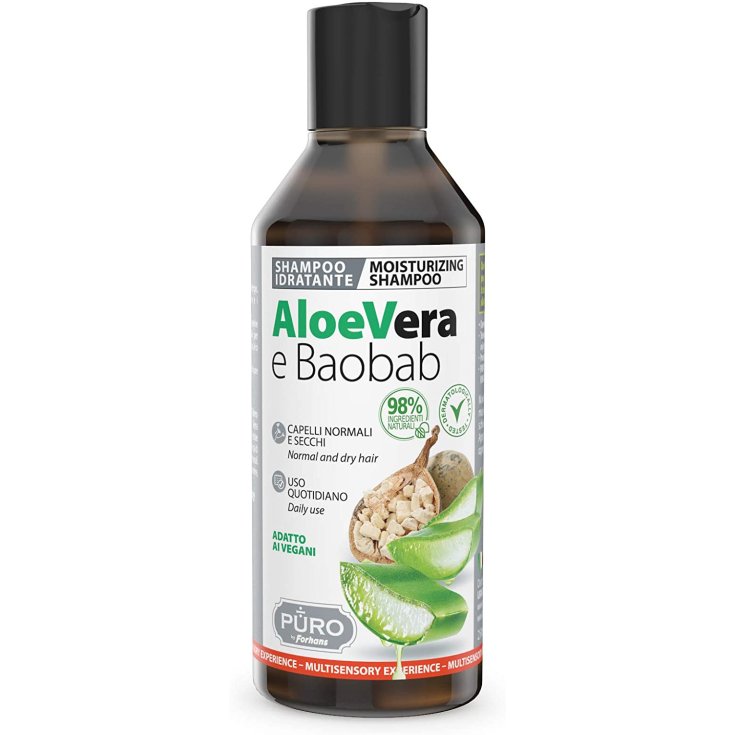Aloe Vera und reiner Baobab von Forhans 250ml