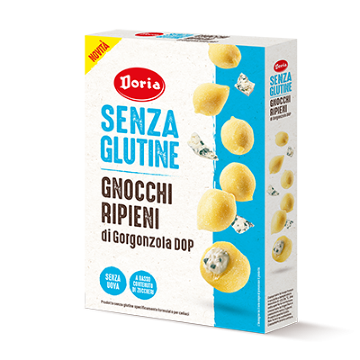 Glutenfreie Gnocchi gefüllt mit Gorgonzola DOP Doria 400g