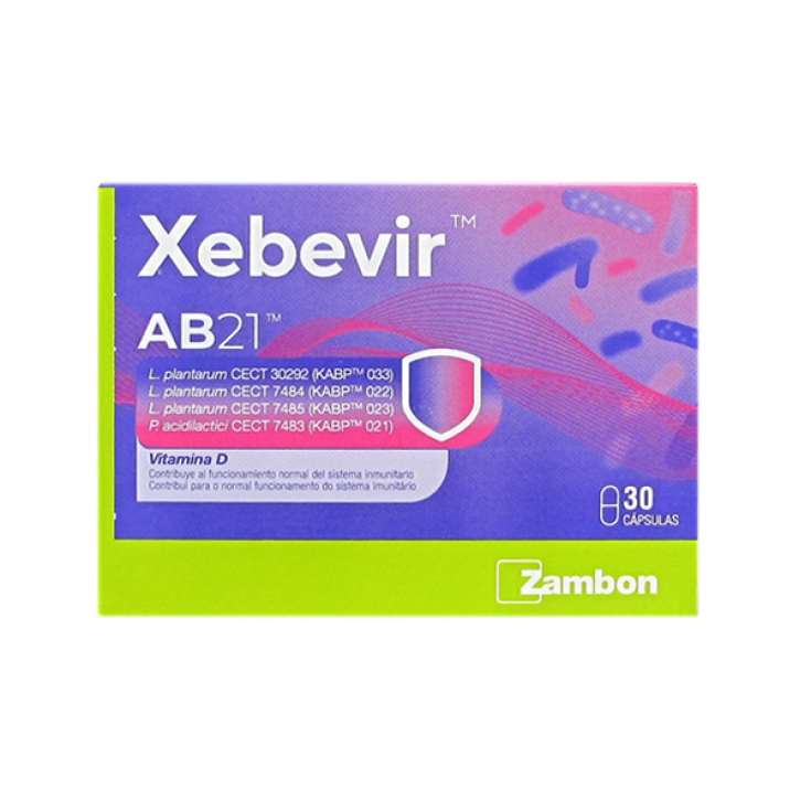 Xebevir Ab21 Zambon 30 Kapseln