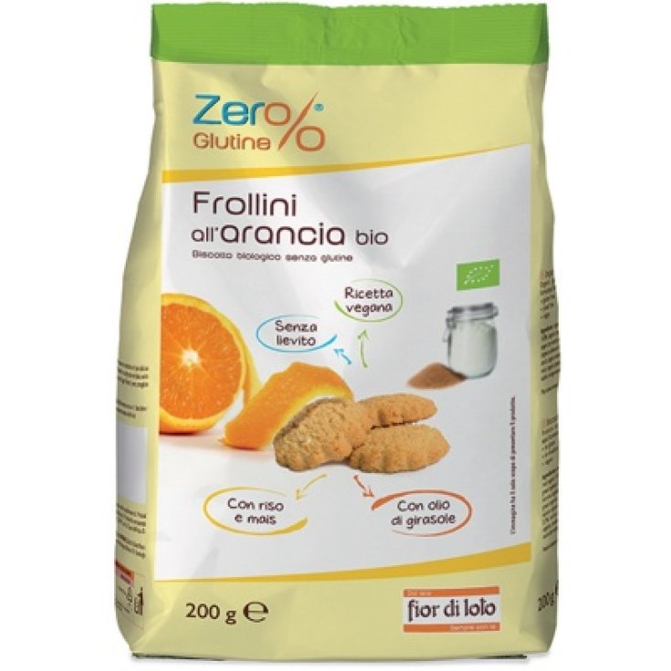 Zer% Gluten Spritzgebäck mit Orange Bio Fior Di Loto 200g