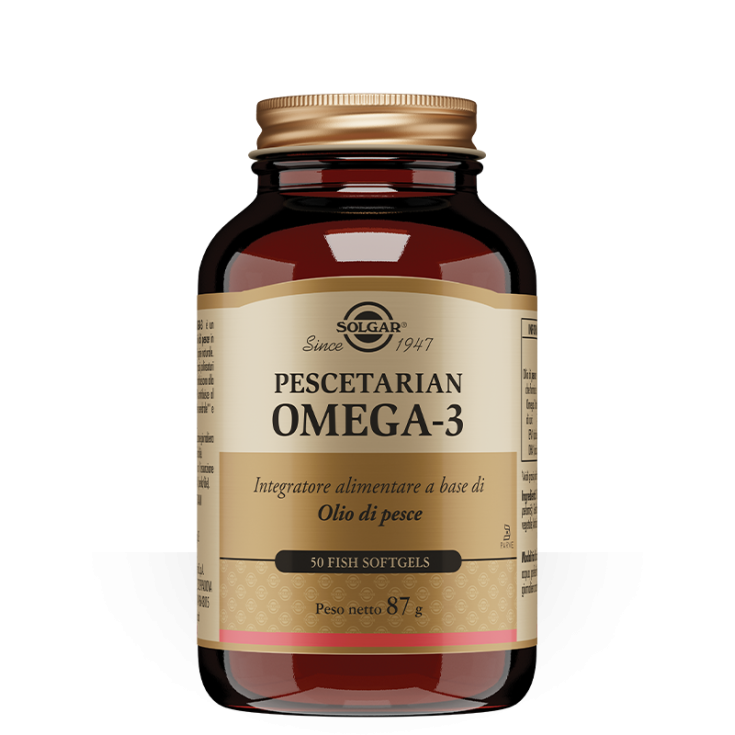 Pescetarischen Omega-3 Solgar 50 SoftGels Perlen