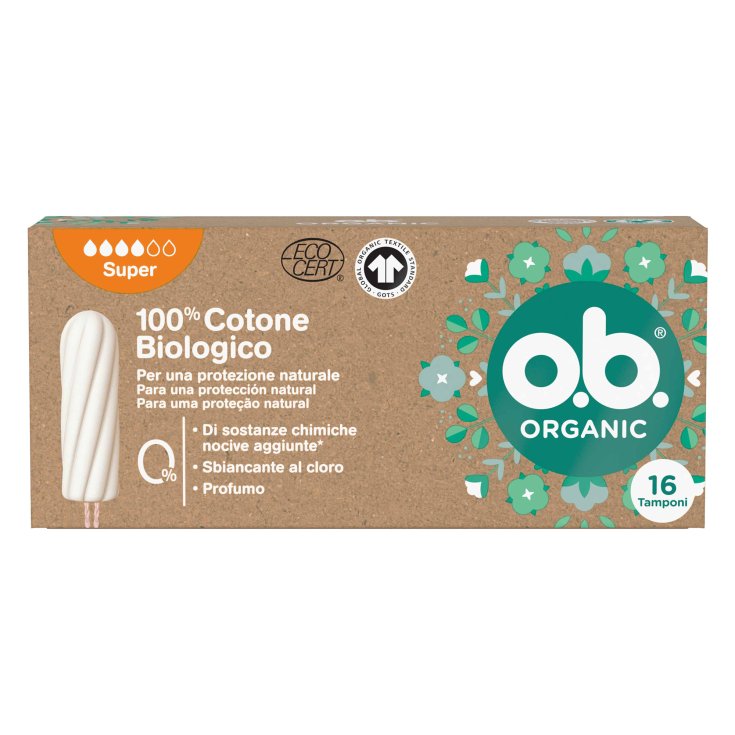 ob Organic Super 16 Binden 100% Bio-Baumwolle