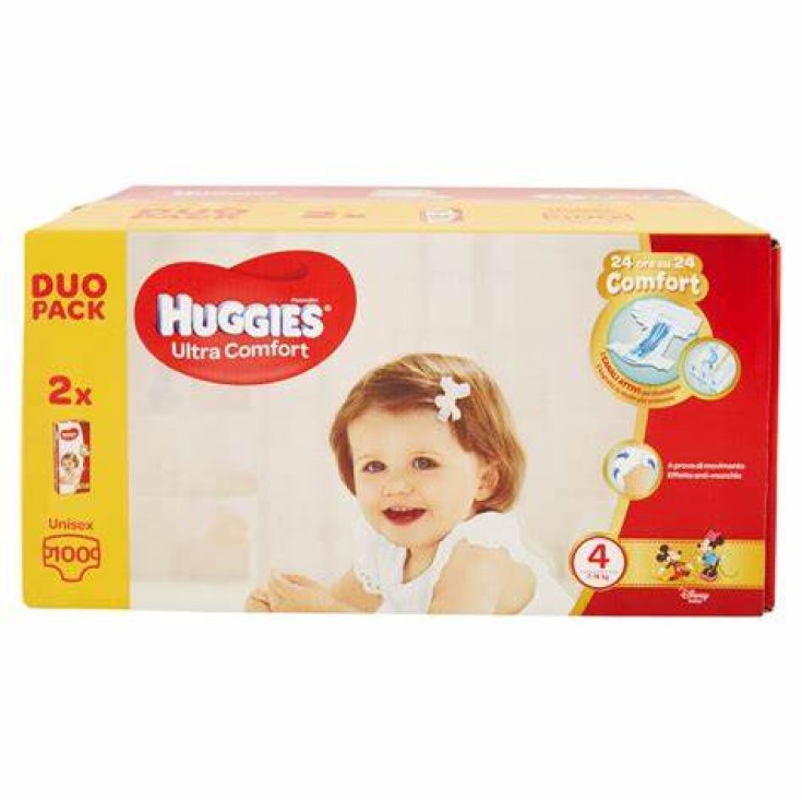 Ultra Comfort Unisex 4 Duopack Huggies 100 Stück