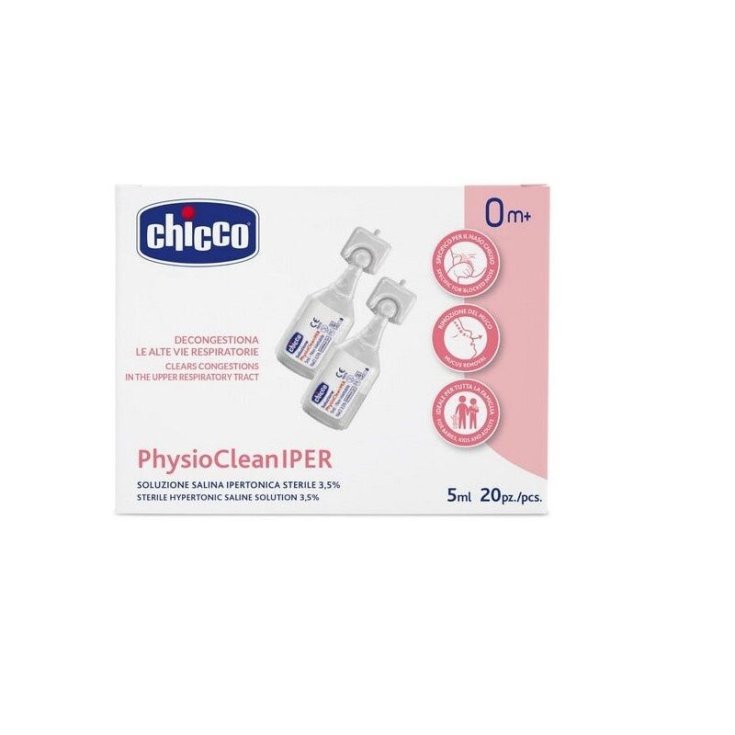 Hypertonische PhysioCleanIper Chicco Lösung 20x5ml