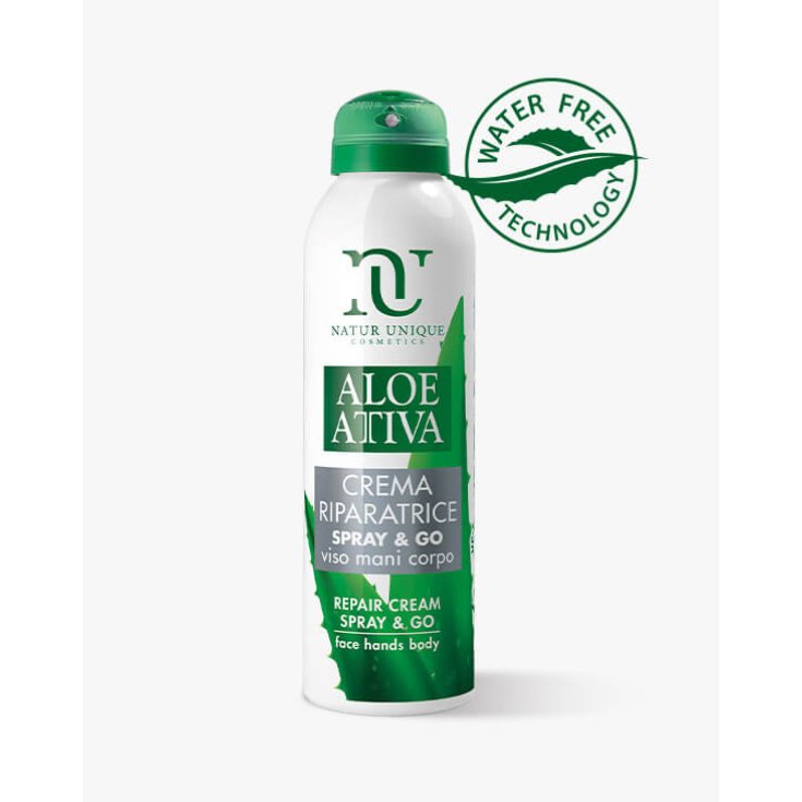 Aloe Attiva Reparaturcreme Spray & Go Natur Unique 150ml
