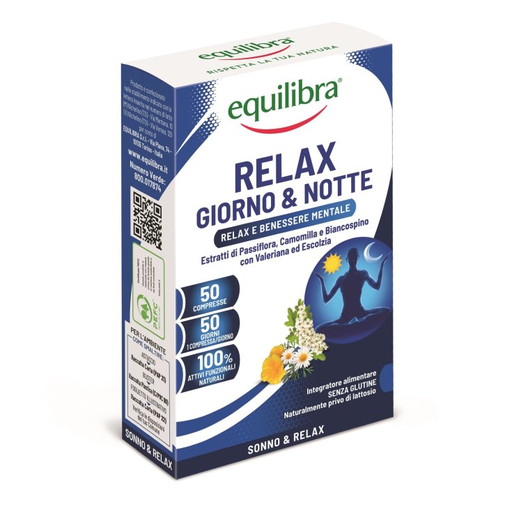 Equilibra® Tag & Nacht Entspannung 50 Tabletten