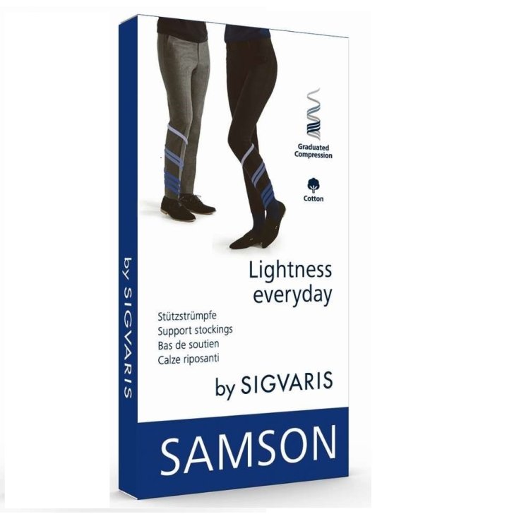 SAMSON Kniestrümpfe Sigvaris Marine Größe 3