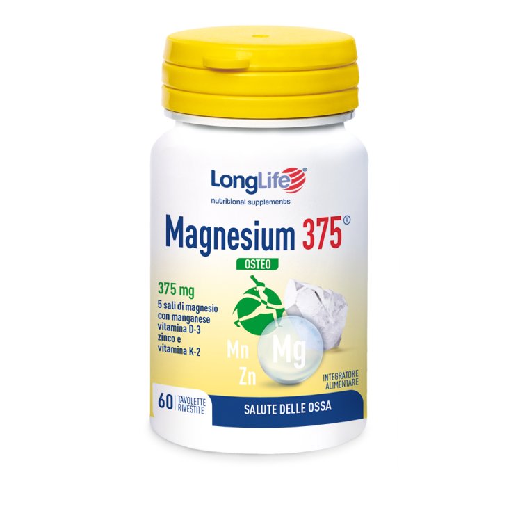 Magnesium 375 OSTEO LongLife 60 überzogene Tabletten