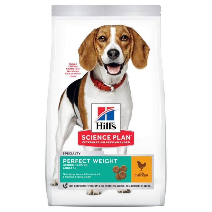 Hill's SP Perfect Weight Adult Medium Huhn 12Kg