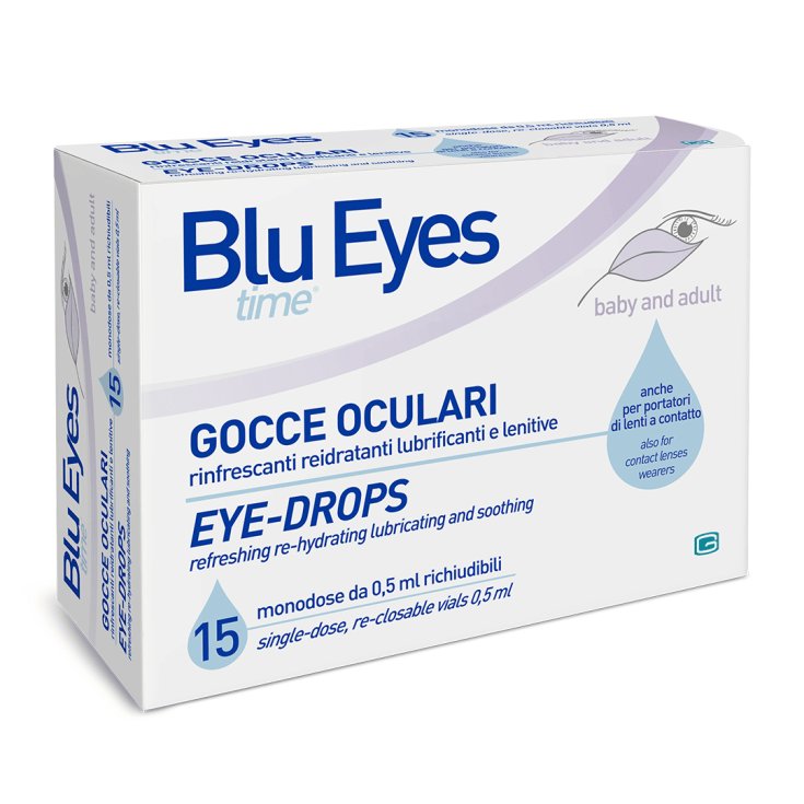 Blutime Eyes Ophthalmic Solution GIURIATI 15 Ampullen