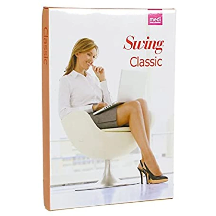 Swing Classic Strumpfhose 18 MEDIUM Nerz Größe 2