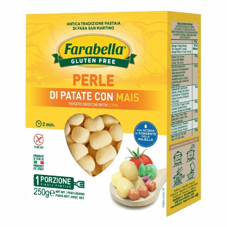 Kartoffelperle mit Farabella-Mais 250g