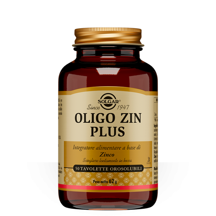 Oligo Zin Plus Solgar 50 Tabletten