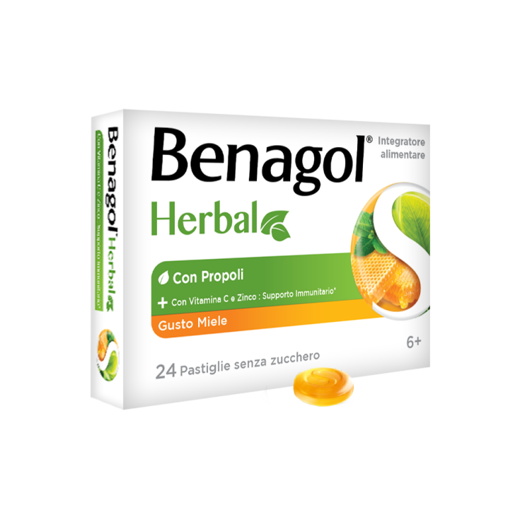 Kräuterhonig Benagol 24 Tabletten