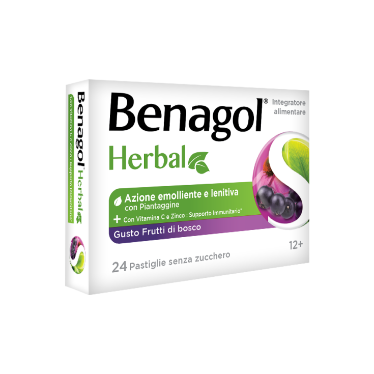 Kräuterbeeren Benagol 24 Tabletten